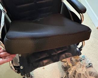 #076 invacare wheel chair up stairs 18.5 wide with cushions you move upstairs $50.00