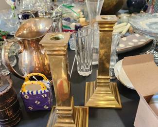 brass candlesticks
