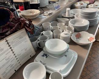 Misc dishes and appliances