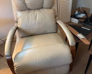 Leather Lazy boy recliner, one of several
