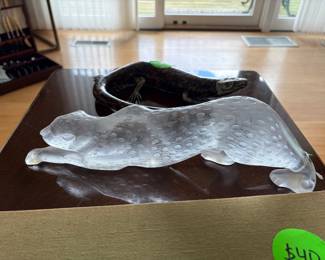 Lalique Zeila Panther - Signed