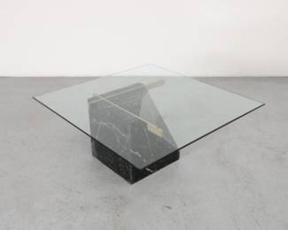 Marble coffee table by Artedi, 1980s