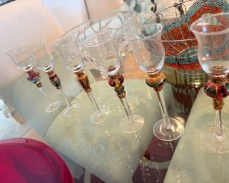 Artland Christmas Splendor Cordial Glasses