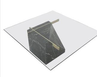 Marble coffee table by Artedi, 1980s