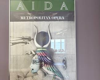 Giuseppe Verdi’s opera Aida, produced by the Metropolitan Opera in 1978.