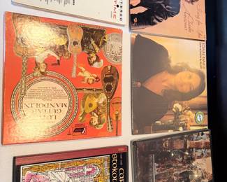 vinyl records