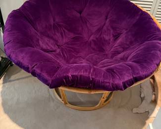 Rattan Papasan Chair