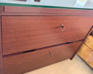 Filing Cabinet with key. 2 available