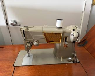 Vintage Kenmore Sewing Machine w/ built in MCM table