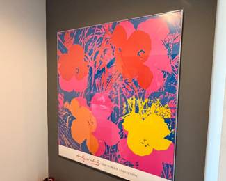 Any Warhol pop art 1970