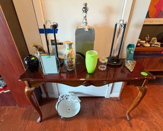 Pierre Cardin Brushed Aluminum Lamp and other assortments