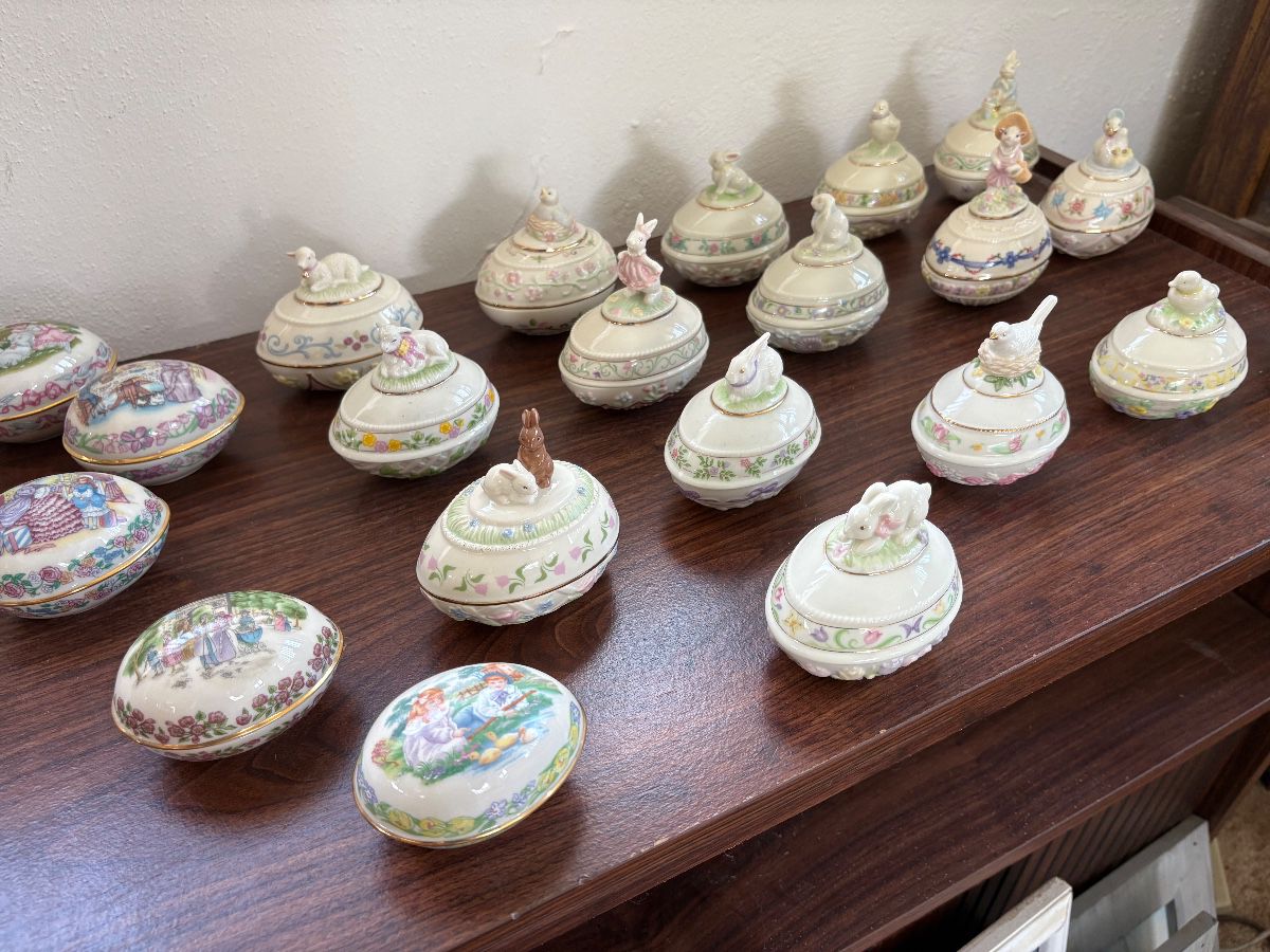 Lenox Trinket Eggs