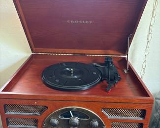 Crosley CR66 Record Player Turntable AM/FM CD Cassette Tape