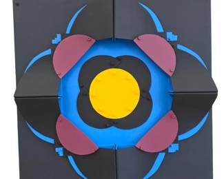 Edgar Negret Metal sculpture