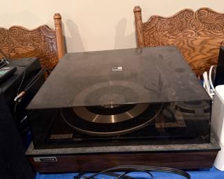 vintage Fisher C-20 automatic turntable