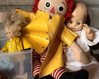 Vintage Raggedy Ann Doll