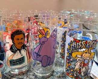 1980’s Vintage McDonald’s Muppets Drinking Glasses