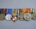 	Medal Bar With WWI, Foreign, Long Service Award