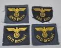 	WWII German Railway Occupation Armband Patches