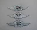 Three WWII Luftwaffe Visor Cap Eagles