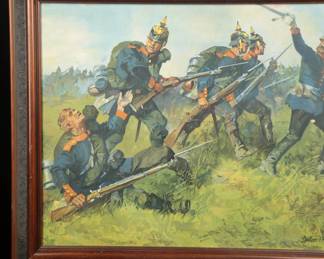Anton Hoffmann Imperial Infantry Assault Print