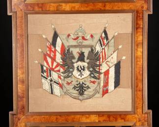 Imperial Boxer Rebellion Naval Stumpwork Silk
