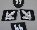 Waffen-SS Totenkopf Collar Tab Pair