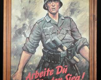 WWII "Work for Victory" German Propaganda