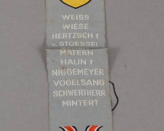 German Memorial Funeral Ribbon (Trauerband)