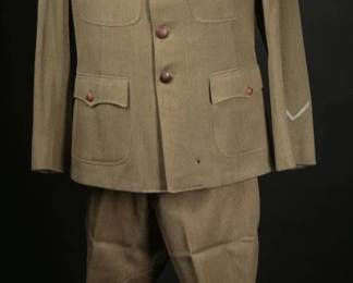 WWI US Army M1917 Infantry Uniform with Breeches