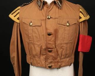 Rare SA Musician's Jacket with Unit-Marked Tabs