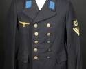 	1942 Dated Kriegsmarine Naval Reefer Jacket