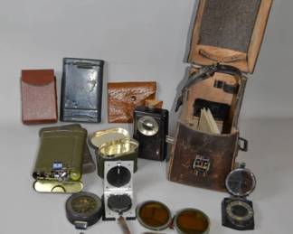 WWII German Signal Corps Field Gear & Tool Kit