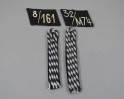 Waffen-SS Numbered Group Collar Tabs & Cords