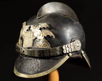 Imperial German Bremen Officer's Fire Helmet