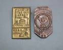 1933 Leipzig & Iserlohn Labor Day Badges