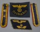 German Reichsbahn & Ostbahn Official Tabs Group