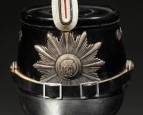 Named Pre-WWI Saxon Police Tschako