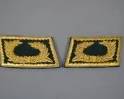 German Army Officer Bullion Collar Tabs