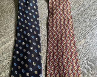 Ferragamo & Burberry Ties