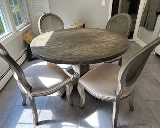 Arhaus Dining Table w/ 4 Chairs
