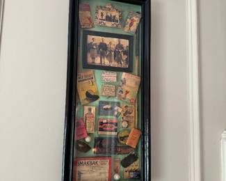 Framed Golf Memorabilia