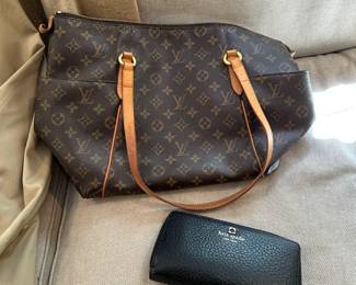 Louis Vuitton Monogram Totally MM Bag Kate Spade Wallet