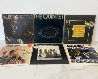 Lot 7001 Vintage 70s Jazz Blues Vinyl LP Records Keith Jarrett John Mayall Ray Charles Miles Davis The Awakening more