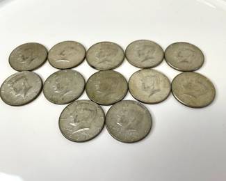 Lot 6908 US Coins 1965 1968 JFK Half Dollars