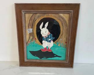 Lot 6962 Peter Rabbit Original Art Painting