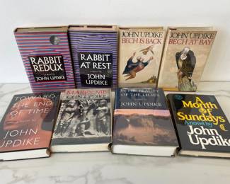 Lot 6988 John Updike First Edition First Trade Edition Collectible Books Hardcovers w Dust Jackets