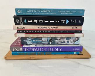 Lot 6873 Vintage Sapphic Literature Books Erotica Feminist Women More