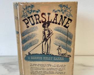 Lot 6992 Bernice Kelly Harris Purslane 3rd printing Hardcover w Dust Jacket Collectible Book