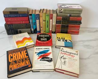 Lot 7002 Vintage Modern Library Collectible Books Hardcovers, most w jackets